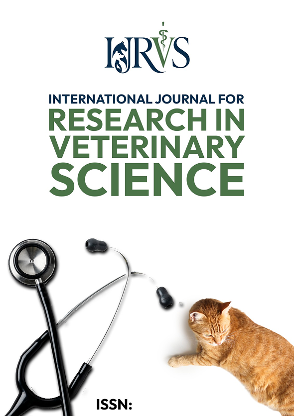 International Journal for Research in Veterinary Science Cover Page